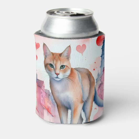 猫を愛する 缶クーラー (缶裏面)