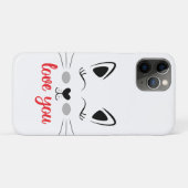 猫を愛せよ Case-Mate iPhoneケース (裏面(横))