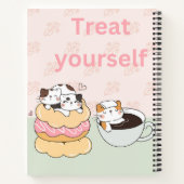 猫を扱う ノートブック (裏面)