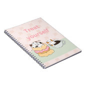 猫を扱う ノートブック (右側)