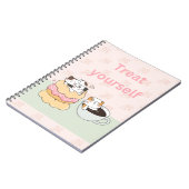 猫を扱う ノートブック (左側)