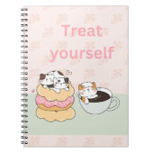 猫を扱う ノートブック (正面)