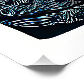 猫を抱いたリノカットひげの男 ポスター (コーナー)