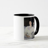 猫を持つSitaおよびSarita、または若い女の子 マグカップ (正面右)