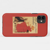 猫を持つVingeanneのミルクの女の子 Case-Mate iPhoneケース (裏面(横))
