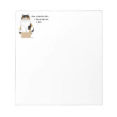 猫を捕まえる方法 ノートパッド (正面)