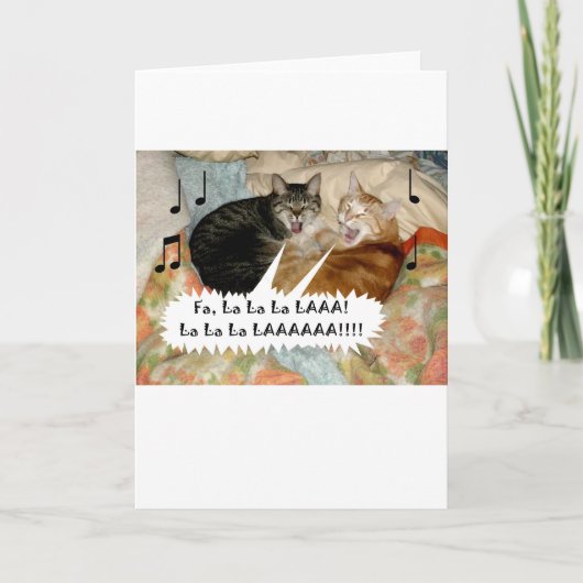 猫を歌う シーズンカード (正面)