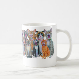 猫を歌ったり、キャロリングをしたりラバのまわりにグ コーヒーマグカップ