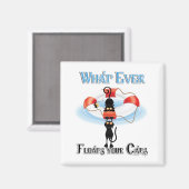 猫を浮かせるのは何2 マグネット (正面/裏面)