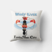 猫を浮かせるのは クッション (裏面)