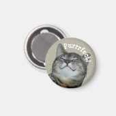 猫を笑顔にするパーフェクトスマーク マグネット (正面/裏面)