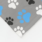 猫を見ているだけで フリースブランケット (角)