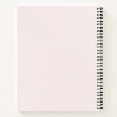 猫を見るなおもしろい白猫 ノートブック (裏面)