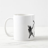 猫を踊ることは3つNCに匹敵します コーヒーマグカップ (左)