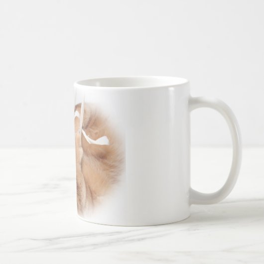 猫を遊ぶこと コーヒーマグカップ (右)