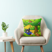 猫を隠して探す クッション (椅子)