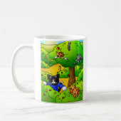 猫を隠して探す コーヒーマグカップ (左)