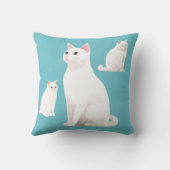 猫を集める クッション (裏面)