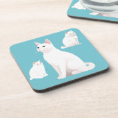 猫を集める コースター (左側)