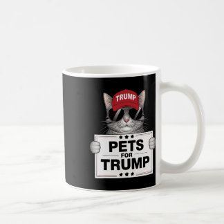 猫を食べている トランプ 私たちのペットを救おう コーヒーマグカップ