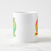 猫を飲むスルシー ジャンボコーヒーマグカップ (正面)