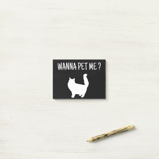 猫を飼いたい ポストイット (デスク上)