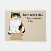 猫を飼う方法 ドアマット (正面)