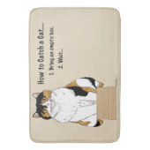 猫を飼う方法 バスマット (正面縦)