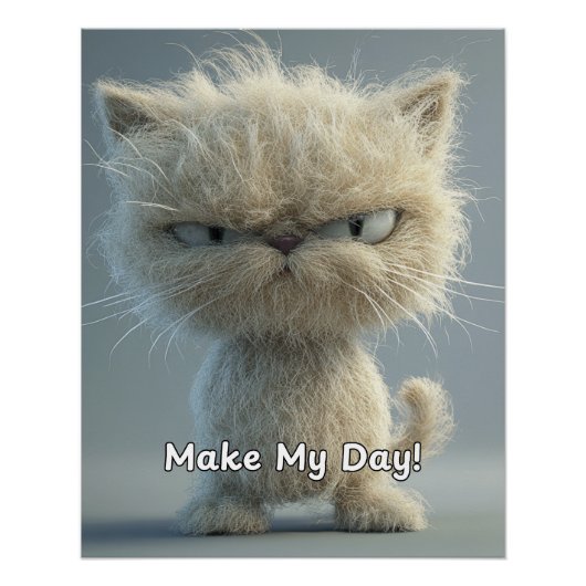 猫を飼う ポスター (正面)