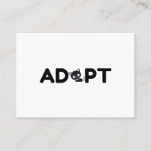 猫を飼う 名刺 (正面)