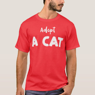 猫を飼う Tシャツ