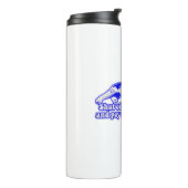 猫を飼おもしろいい、恋人に対して不機嫌な猫ミーム タンブラー (回転左)