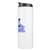 猫を飼おもしろいい、恋人に対して不機嫌な猫ミーム タンブラー (回転右)