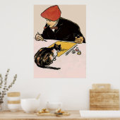 猫を飼ったアーティスト ポスター (キッチン)