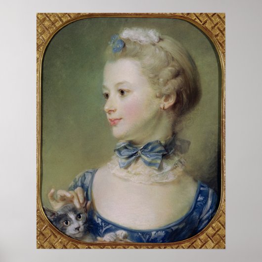 猫を飼った少女 ポスター (正面)