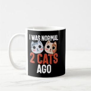猫を飼っていておもしろい恋人のギが2匹前 コーヒーマグカップ