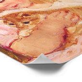 猫を飼っているサラ |メアリー・カッサット ポスター (角)