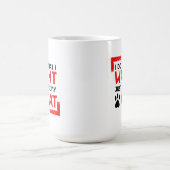 猫を飼っている人のために私は猫のように好きなことをする コーヒーマグカップ (中央)