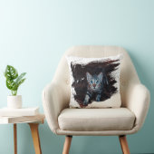 猫を飼っている人への美しい贈り物 クッション (椅子)