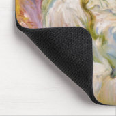 猫を飼っている女の子(by Berthe Morisot) マウスパッド (コーナー)