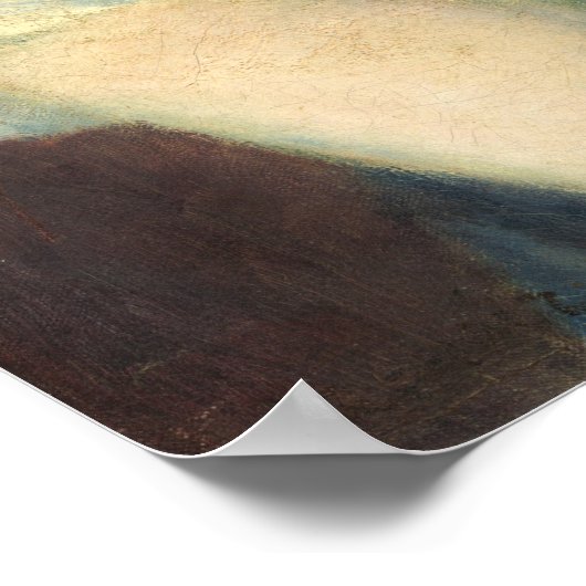 猫を飼っている女性 – Augusteルノアールファインアートポスター ポスター (角)