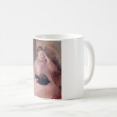 猫を飼っている女性(by Edouard Manet) コーヒーマグカップ (正面右)