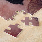 猫を飼っている女性(by Edouard Manet) ジグソーパズル (側面)