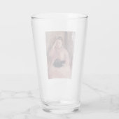 猫を飼っている女性(by Edouard Manet) タンブラーグラス (裏面)