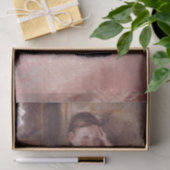 猫を飼っている女性(by Edouard Manet) 薄葉紙 (ギフト)