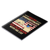 猫を飼っている老人を甘く見てはいけない ノートブック (左側)