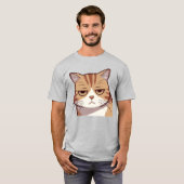 猫を飼わない Tシャツ (正面フル)