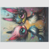 猫を鮮お洒落やかに彩るデカップスタイリング 薄葉紙 (正面)