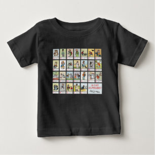 猫アルファベット、ルイ・ウェインベビーTシャツ ベビーTシャツ