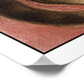 猫アートのポスター/プリント: Stainlenの猫のストレッチ ポスター (角)